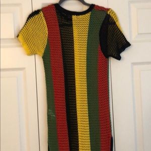 rasta dress pretty little thing